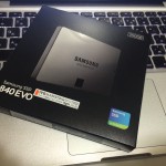 SSD換装（Samsung SSD840EVO 商品の紹介）