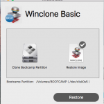 Winclone 5 でMacのBootcamp環境Windowsを移行しハードディスク交換